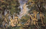 Paul Cezanne Bath De oil painting on canvas